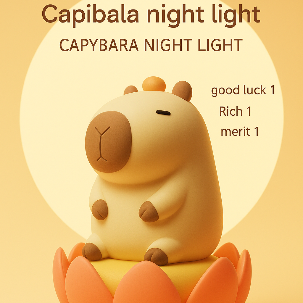 Squeezy Capybara-Lamp