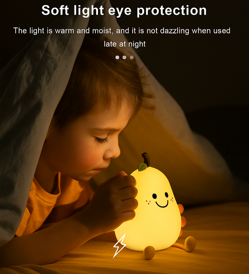 Squeezy Pear-Lamp
